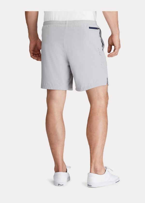 Spodenki Ralph Lauren Compression-Lined Short Męskie Szare | VPAZ9627