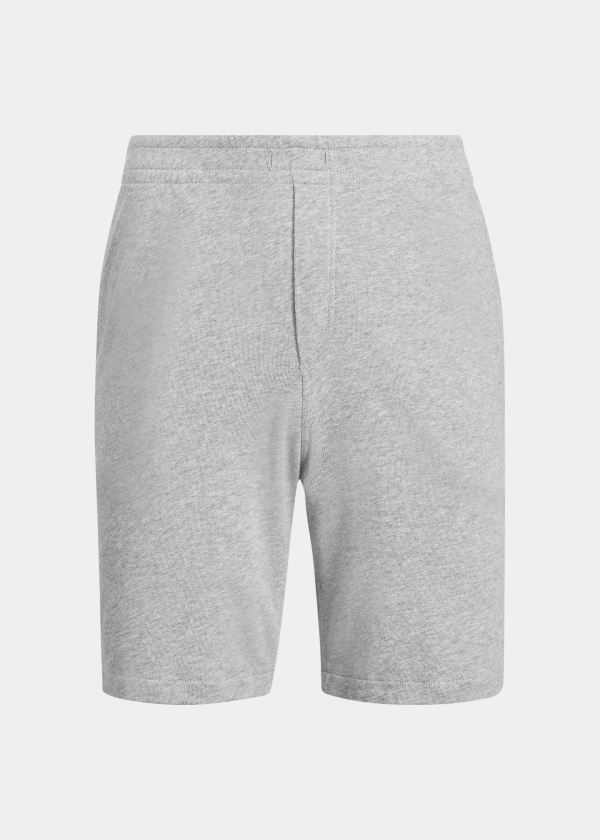 Spodenki Ralph Lauren Cotton Spa Terry Short Męskie Szare | ELKF1930