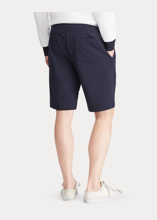 Spodenki Ralph Lauren Double-Knit Short Męskie Granatowe | WXSA8883