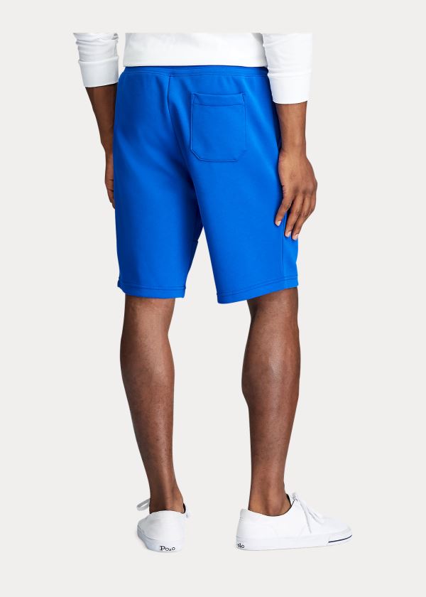 Spodenki Ralph Lauren Double-Knit Short Męskie Niebieskie Królewski Niebieski | RIVH9673