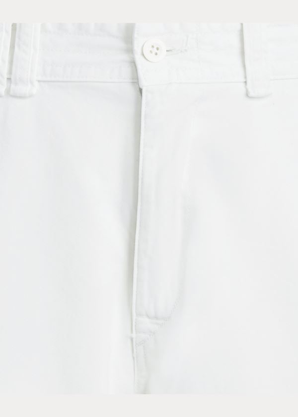 Spodenki Ralph Lauren Relaxed Fit Cargo Short Męskie Białe | MXHM2225