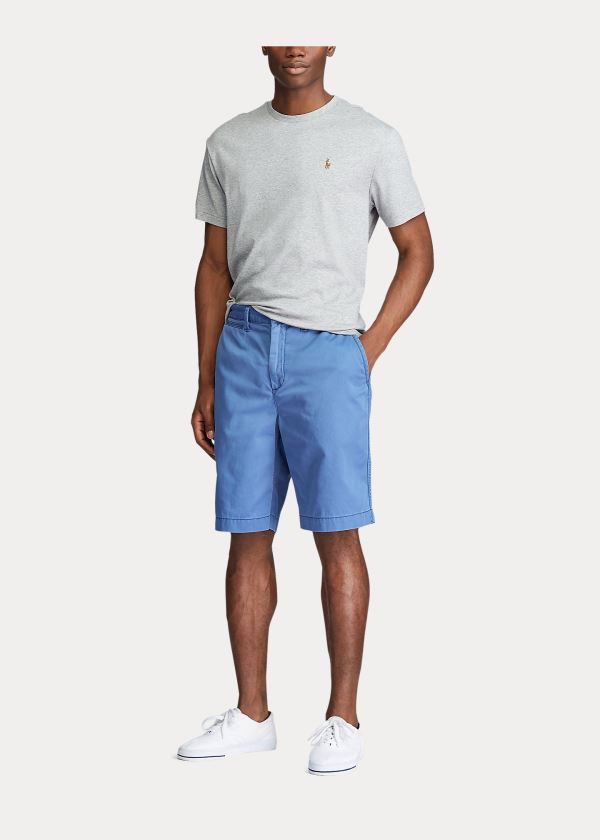 Spodenki Ralph Lauren Relaxed Fit Chino Short Męskie Królewski Niebieski Niebieskie | NINT4083