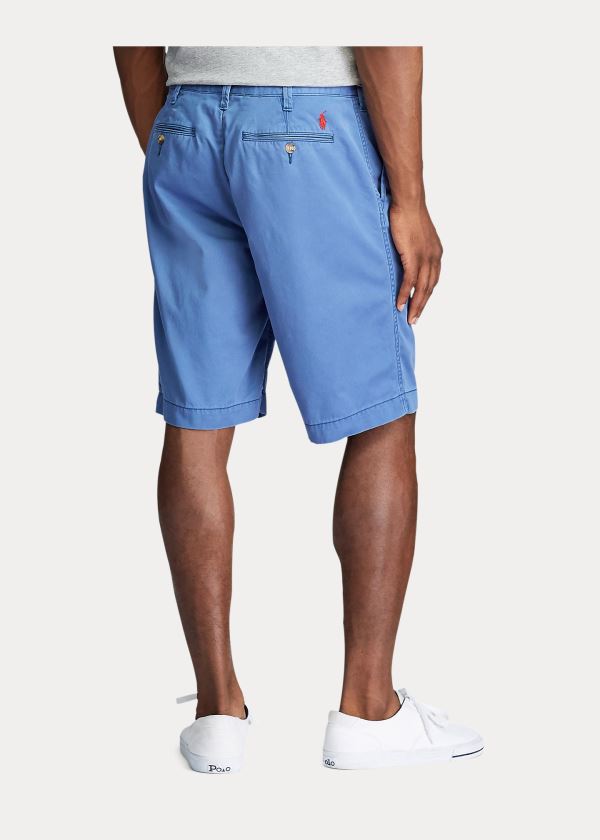 Spodenki Ralph Lauren Relaxed Fit Chino Short Męskie Królewski Niebieski Niebieskie | NINT4083