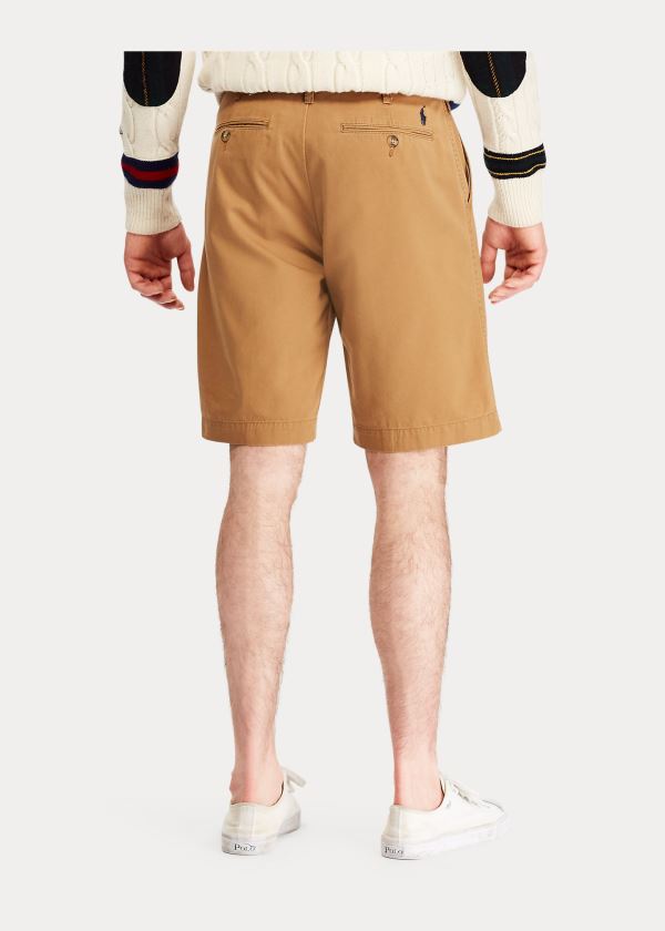 Spodenki Ralph Lauren Relaxed Fit Chino Short Męskie Khaki | APGI7628