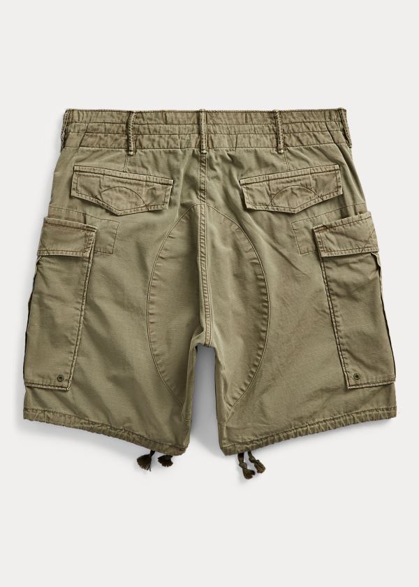 Spodenki Ralph Lauren Ripstop Cargo Short Męskie Oliwkowe | IWEN5449