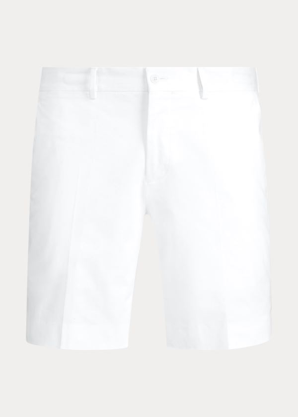 Spodenki Ralph Lauren Straight Fit Chino Short Męskie Białe | ILLK0772