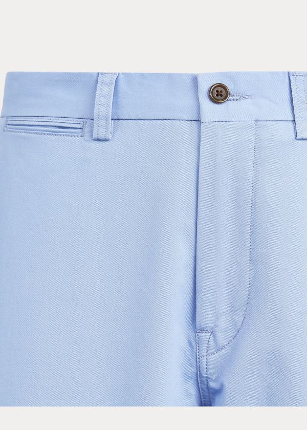 Spodenki Ralph Lauren Stretch Classic Fit Short Męskie Niebieskie | HZOP9248