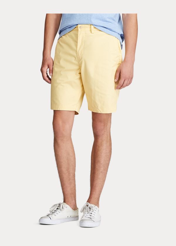 Spodenki Ralph Lauren Stretch Classic Fit Short Męskie Cytrynowy | FIWV3145