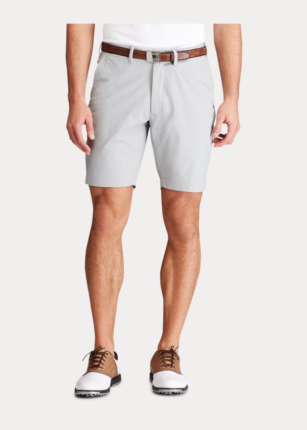 Spodenki Ralph Lauren Tailored Fit Stretch Short Męskie Głęboka Szare | ZNSS7623