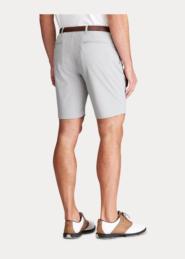 Spodenki Ralph Lauren Tailored Fit Stretch Short Męskie Głęboka Szare | ZNSS7623