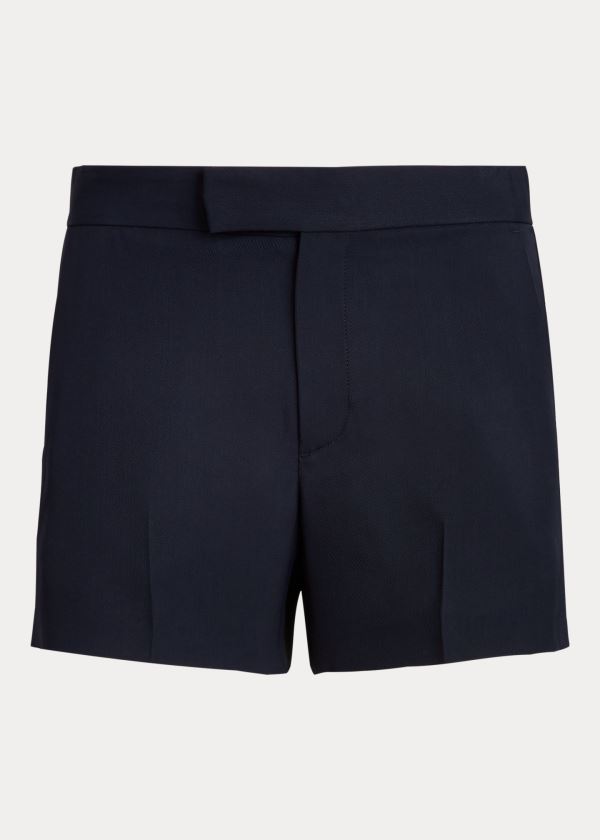 Spodenki Ralph Lauren Twill Short Damskie Granatowe | CGEF4929