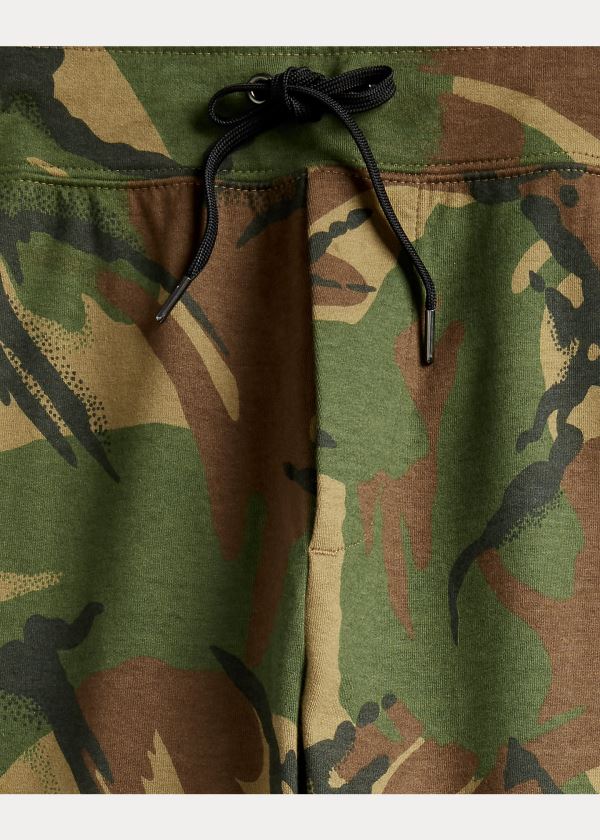 Spodnie Do Biegania Ralph Lauren Camo Double-Knit Jogger Pant Męskie Camo | BHGT6814