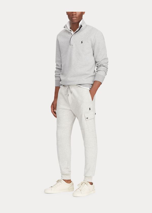 Spodnie Do Biegania Ralph Lauren Cargo Jogger Pant Męskie Beżowe | ANYB0854