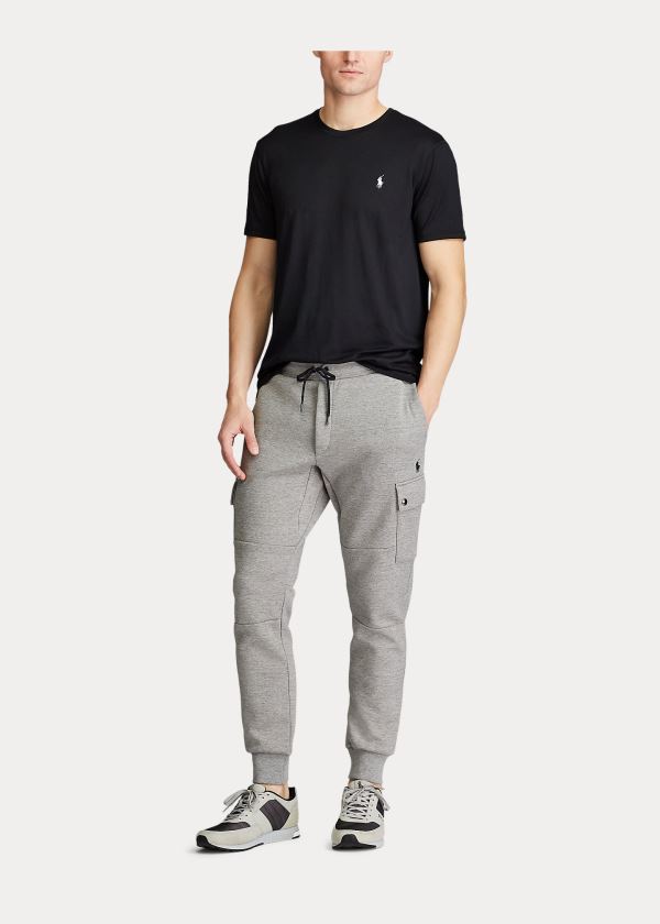 Spodnie Do Biegania Ralph Lauren Cargo Jogger Pant Męskie Szare | GYJF3492