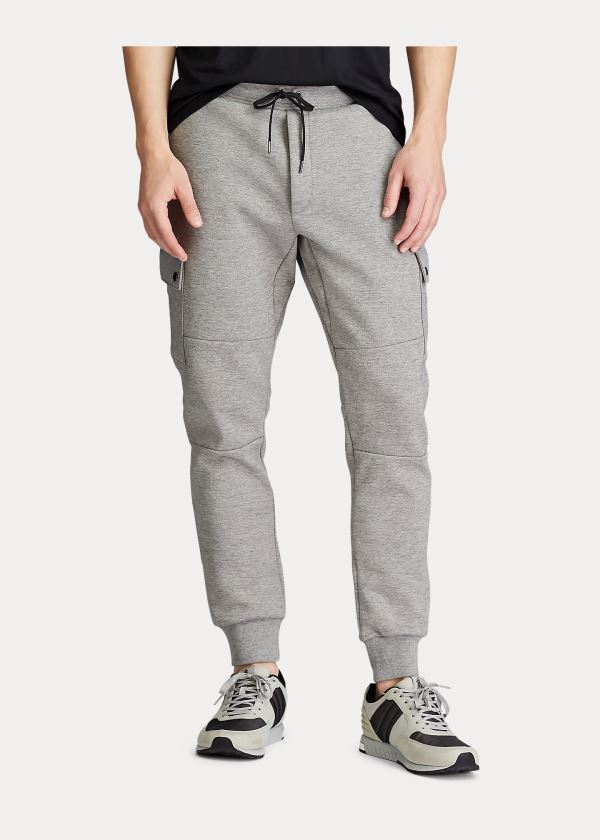 Spodnie Do Biegania Ralph Lauren Cargo Jogger Pant Męskie Szare | GYJF3492