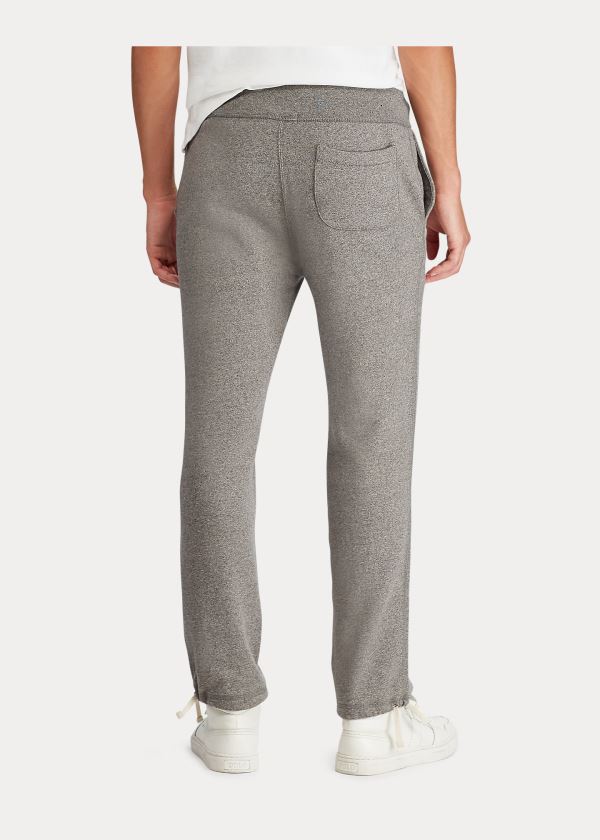 Spodnie Do Biegania Ralph Lauren Cotton-Blend-Fleece Pant Męskie Szare | KYOU3120