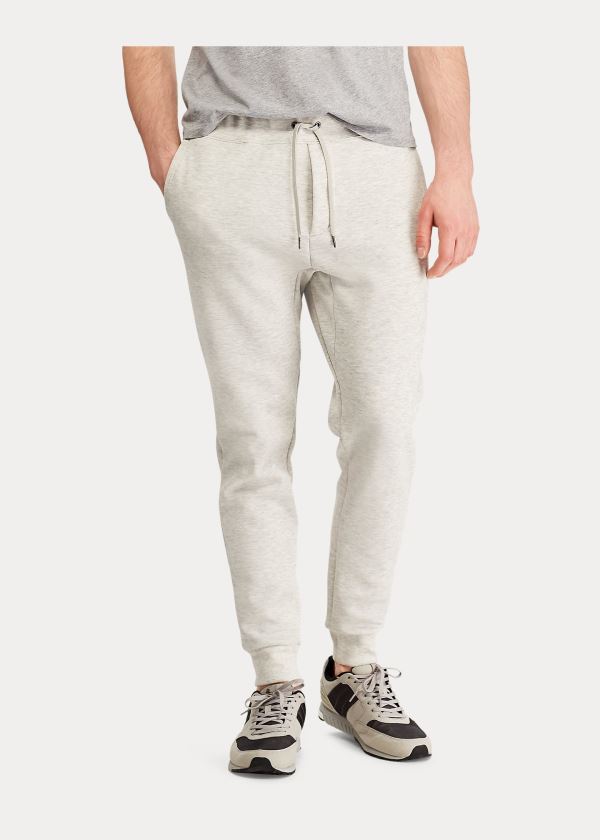 Spodnie Do Biegania Ralph Lauren Double-Knit Pant Męskie Głęboka Szare | DUNP6289