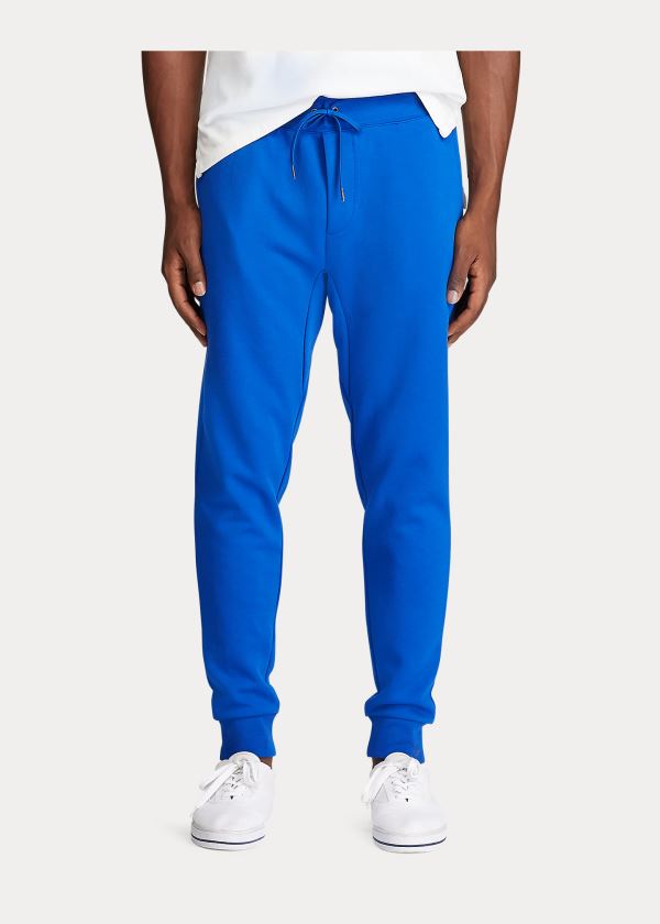 Spodnie Do Biegania Ralph Lauren Double-Knit Pant Męskie Niebieskie Królewski Niebieski | ABVZ9013