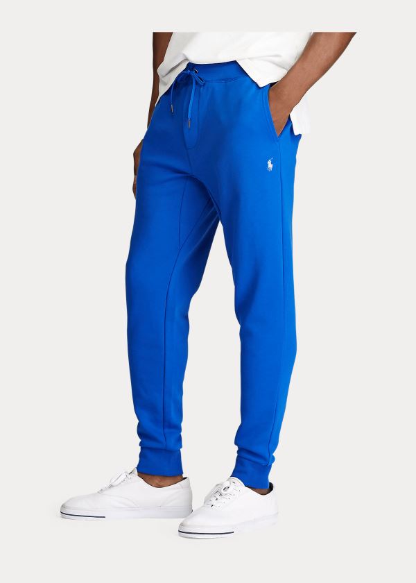 Spodnie Do Biegania Ralph Lauren Double-Knit Pant Męskie Niebieskie Królewski Niebieski | ABVZ9013