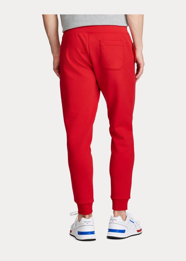 Spodnie Do Biegania Ralph Lauren Double-Knit Pant Męskie Czerwone | KHTD5744