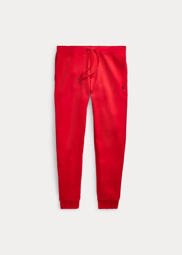 Spodnie Do Biegania Ralph Lauren Double-Knit Pant Męskie Czerwone | KHTD5744