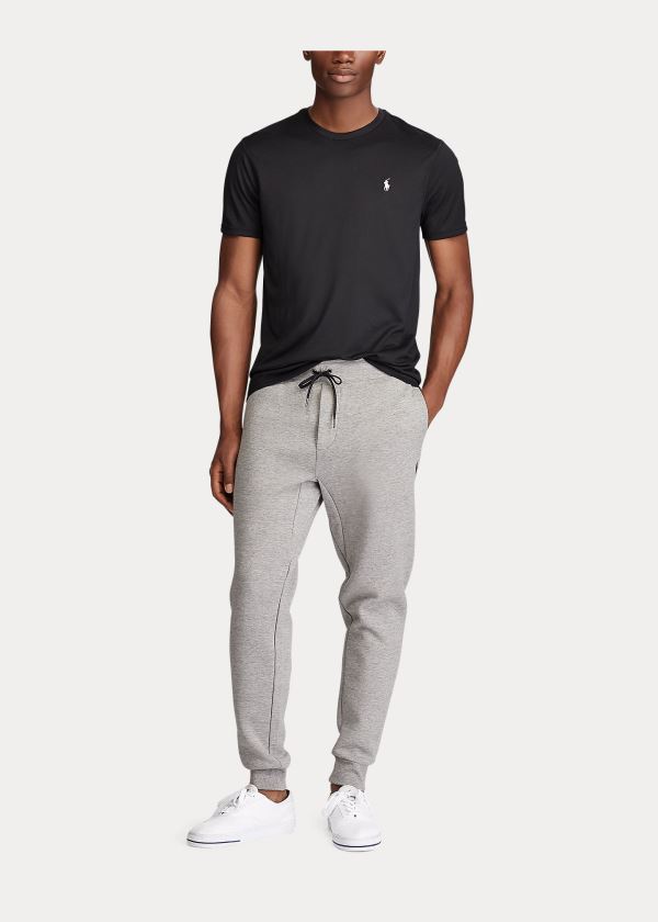 Spodnie Do Biegania Ralph Lauren Double-Knit Pant Męskie Szare | CQTJ0253