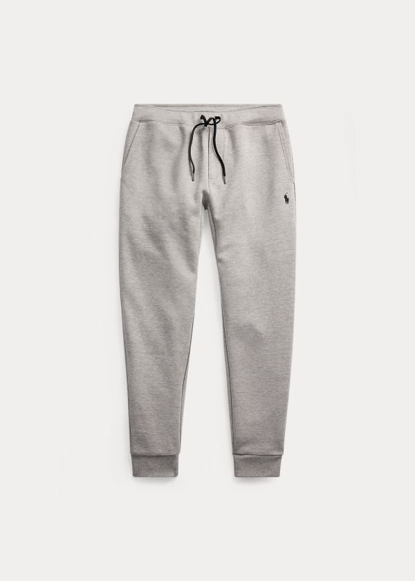 Spodnie Do Biegania Ralph Lauren Double-Knit Jogger Pant Męskie Szare | ZCAS8915