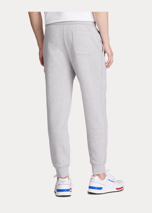 Spodnie Do Biegania Ralph Lauren Fleece Graphic Jogger Męskie Szare | IMQS2371