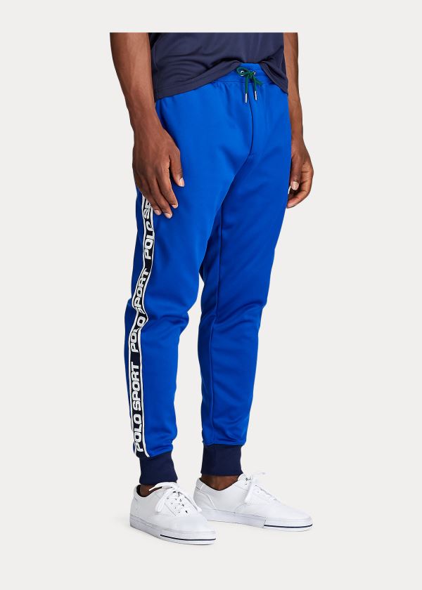 Spodnie Do Biegania Ralph Lauren Polo Sport Track Pant Męskie Niebieskie | XPNR6604