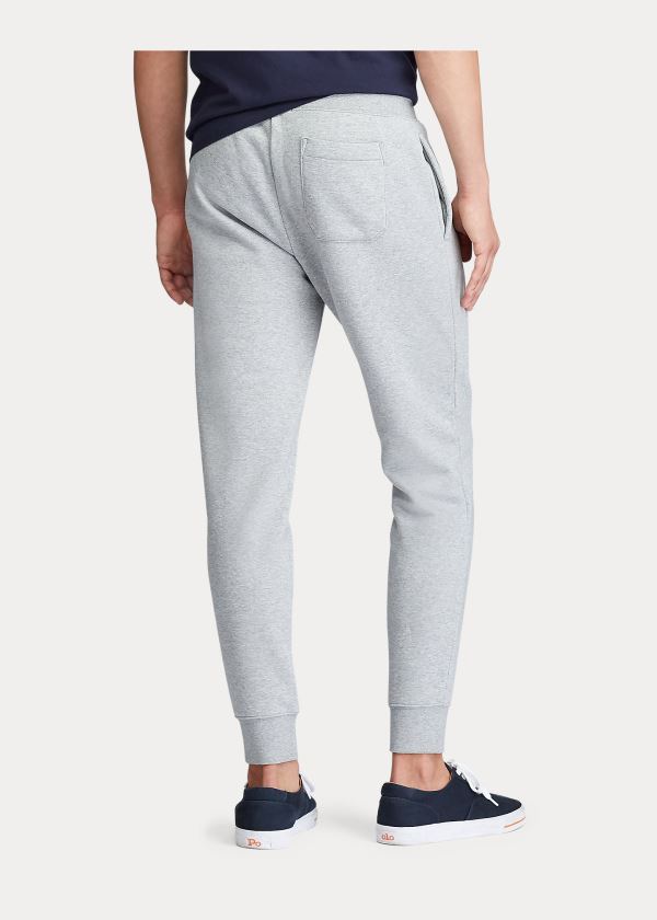 Spodnie Do Biegania Ralph Lauren Polo Sport Fleece Jogger Pant Męskie Szare | DYOF2156