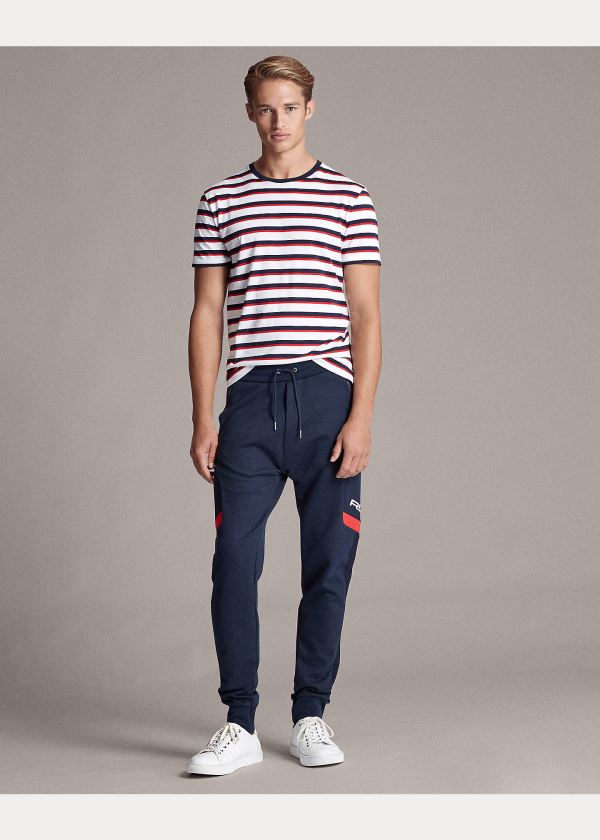 Spodnie Do Biegania Ralph Lauren RLX Performance Track Pant Męskie Granatowe | IKFT8314