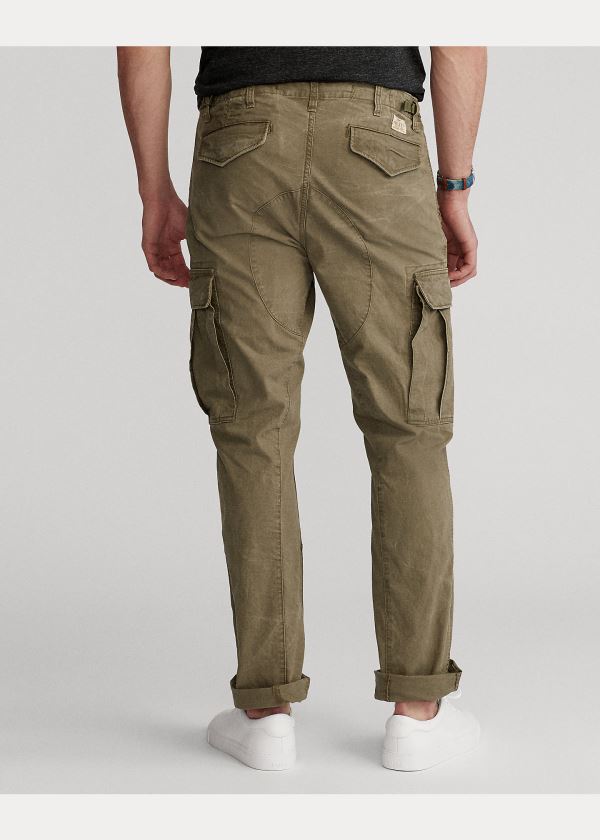 Spodnie Ralph Lauren Classic Fit Cargo Pant Męskie Oliwkowe | UNAX3497