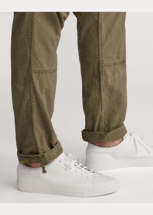 Spodnie Ralph Lauren Classic Fit Cargo Pant Męskie Oliwkowe | UNAX3497