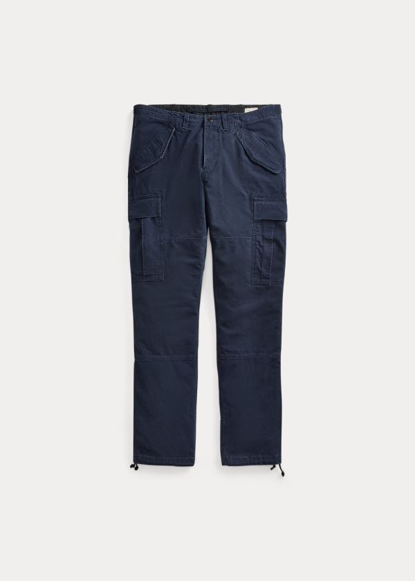 Spodnie Ralph Lauren Classic Fit Cargo Pant Męskie Granatowe | UBHJ3738