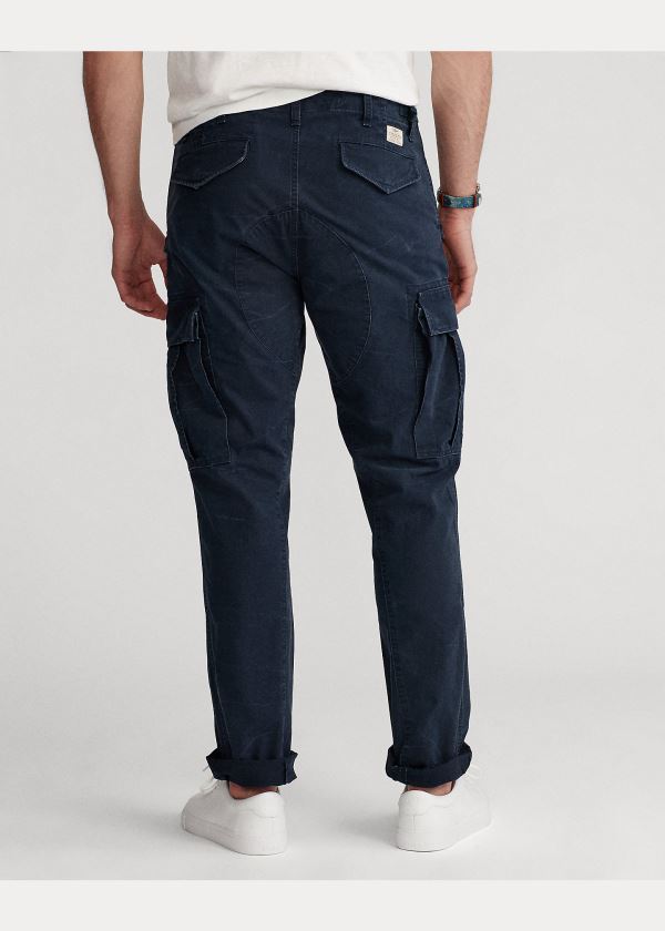 Spodnie Ralph Lauren Classic Fit Cargo Pant Męskie Granatowe | UBHJ3738