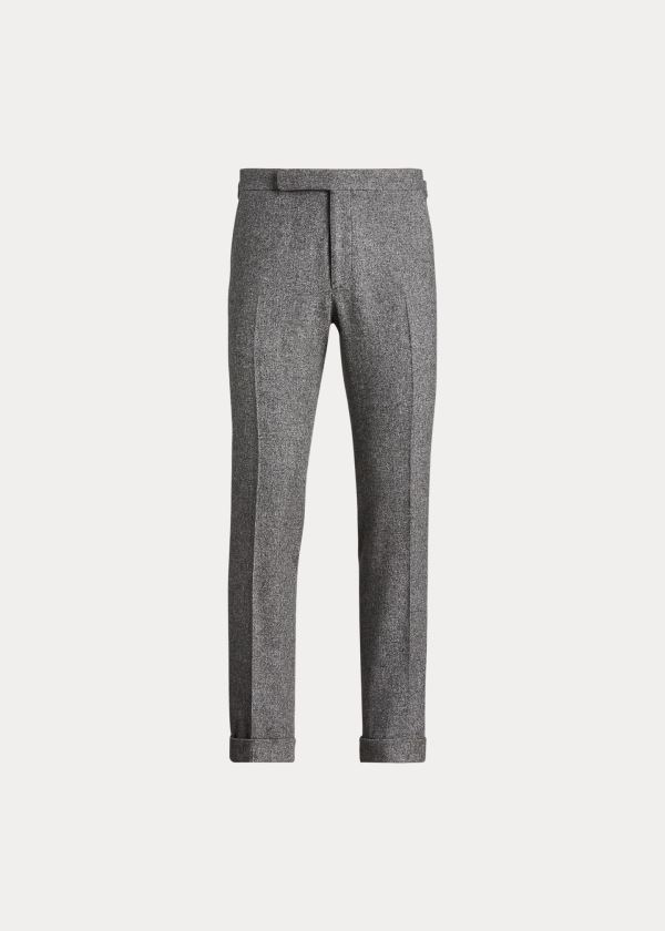 Spodnie Ralph Lauren Gregory Camel-Hair Trouser Męskie Głęboka Szare | OZQK1153