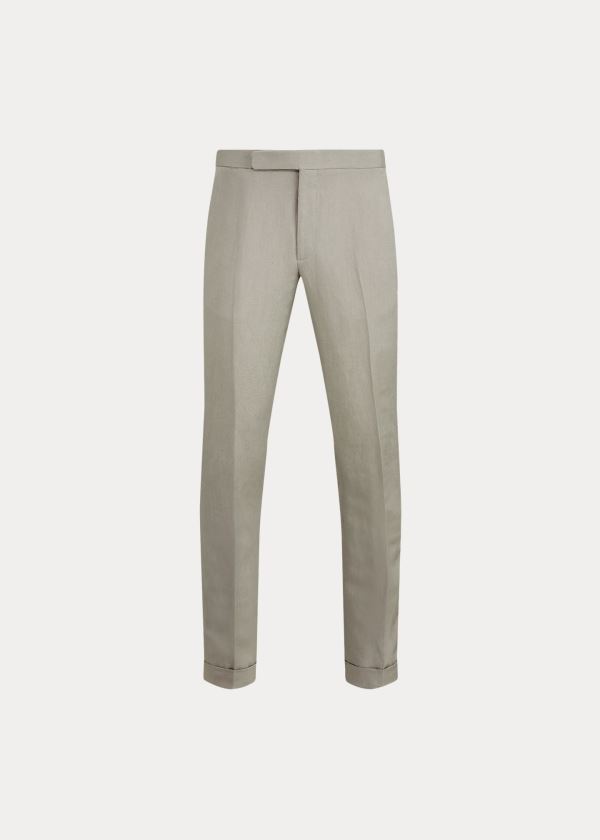 Spodnie Ralph Lauren Gregory Twill Suit Trouser Męskie Głęboka Szare | YPCZ6174