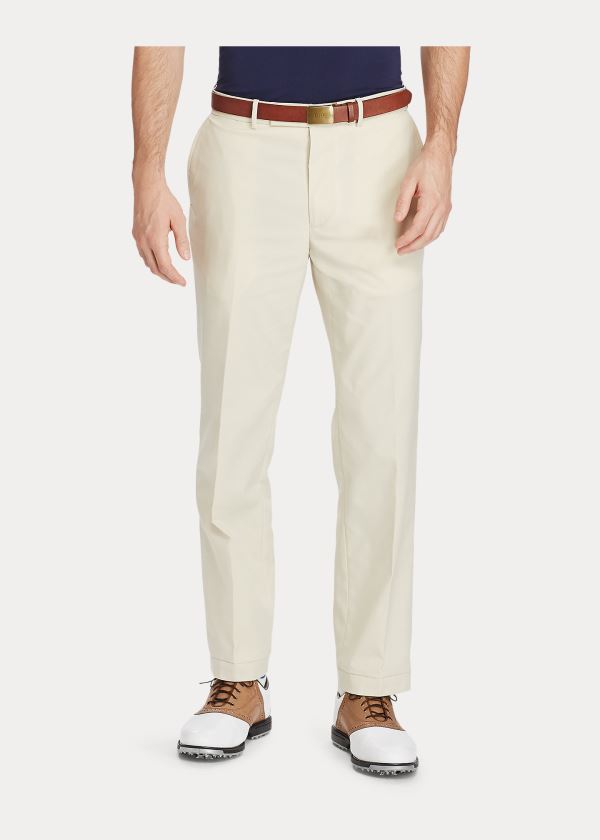 Spodnie Ralph Lauren Lightweight Twill Pant Męskie Beżowe | LRWI0904