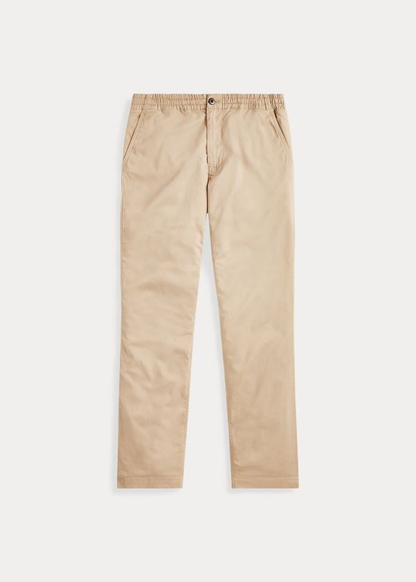 Spodnie Ralph Lauren Relaxed Fit Polo Prepster Pant Męskie Brązowe | KHGN3844