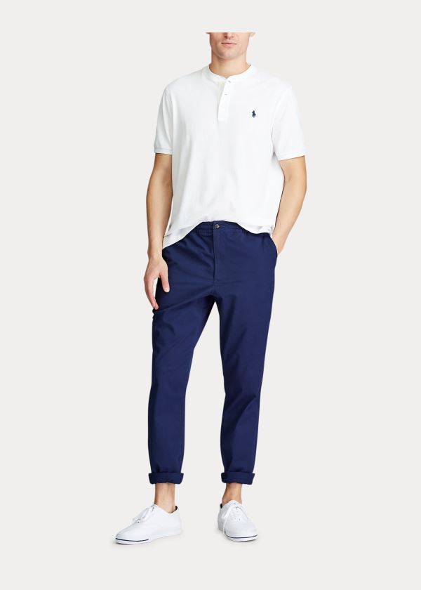 Spodnie Ralph Lauren Relaxed Fit Polo Prepster Pant Męskie Granatowe | TVTA1259