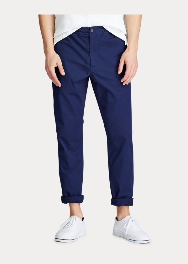 Spodnie Ralph Lauren Relaxed Fit Polo Prepster Pant Męskie Granatowe | TVTA1259