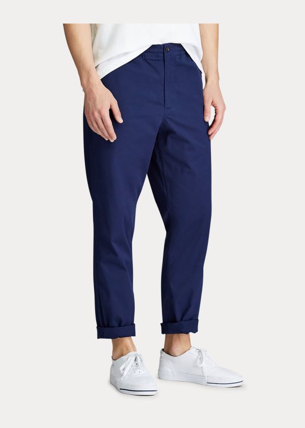 Spodnie Ralph Lauren Relaxed Fit Polo Prepster Pant Męskie Granatowe | TVTA1259