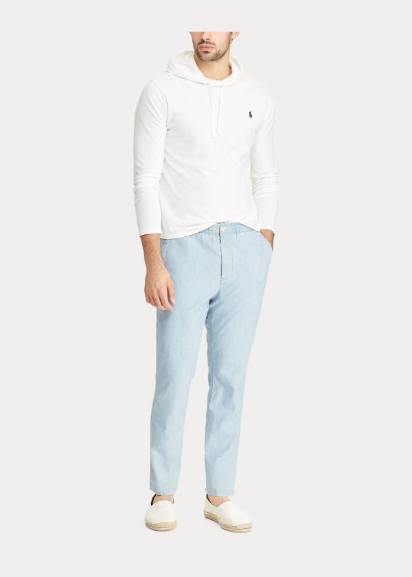 Spodnie Ralph Lauren Relaxed Fit Polo Prepster Pant Męskie Głęboka Niebieskie | HKLC1574