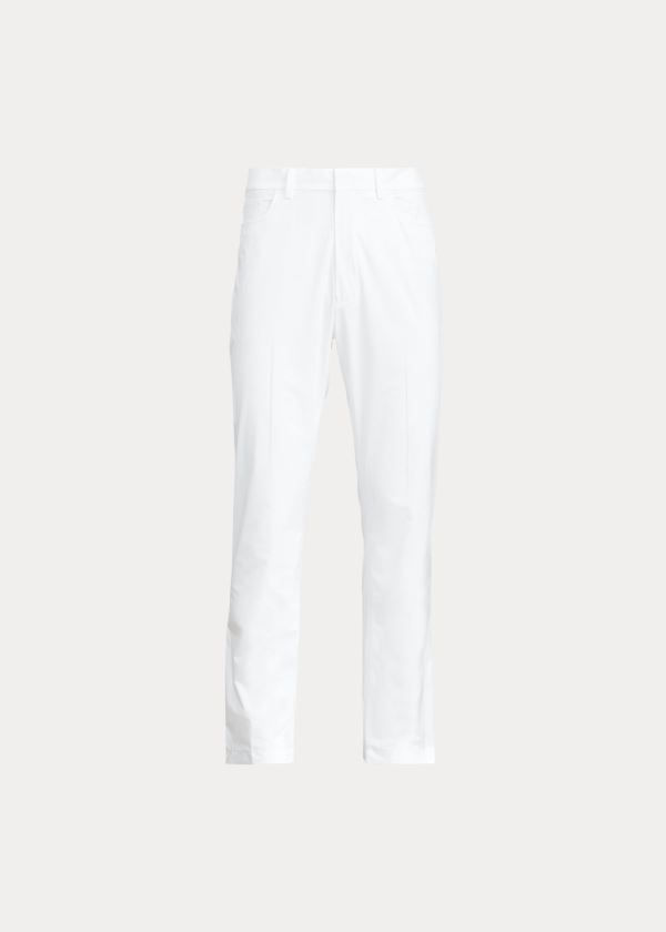 Spodnie Ralph Lauren Slim Fit Stretch Pant Męskie Białe | VXFS4240