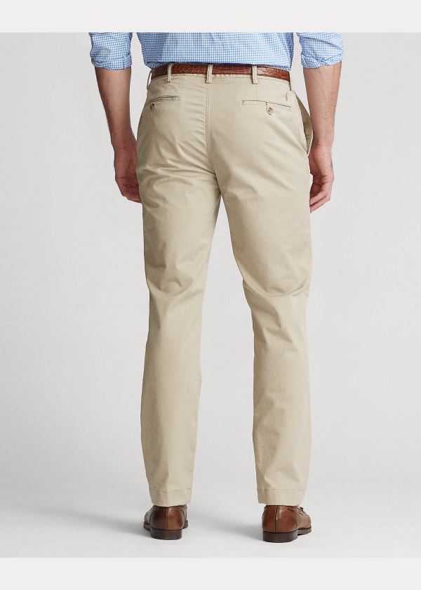 Spodnie Ralph Lauren Stretch Classic Fit Chino Pant Męskie Khaki | MMFL2238