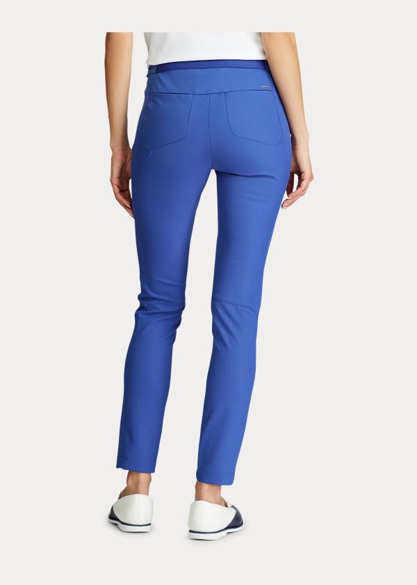 Spodnie Ralph Lauren Stretch Golf Pant Damskie Królewski Niebieski Granatowe | OIQN3888