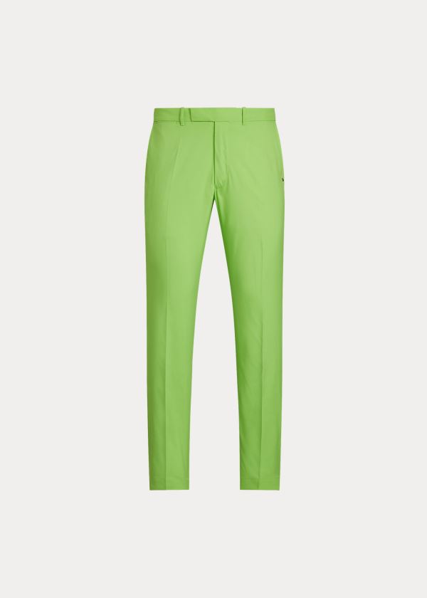 Spodnie Ralph Lauren Tailored Fit Performance Pant Męskie Zielone | FJQQ4054