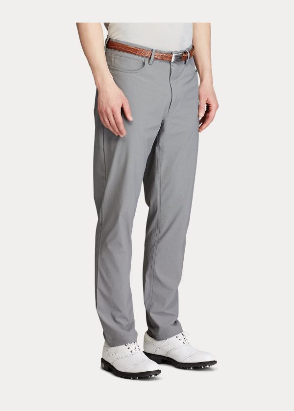 Spodnie Ralph Lauren Tailored Fit Stretch Pant Męskie Szare | ROPO5747