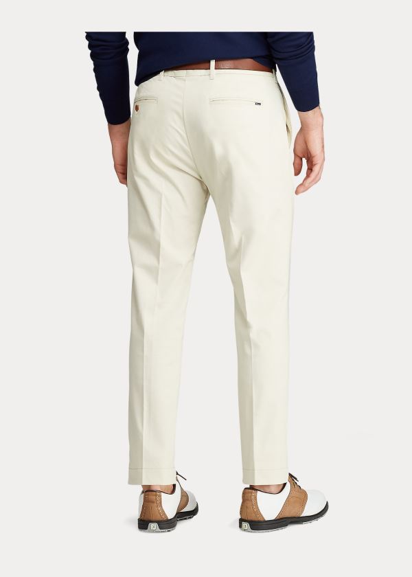 Spodnie Ralph Lauren Tailored Stretch Twill Pant Męskie Beżowe | HKTL5532