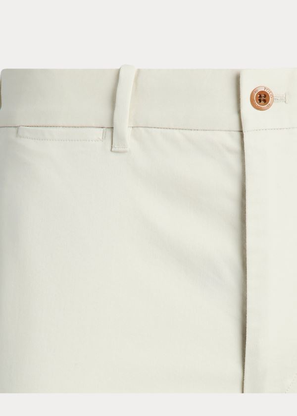 Spodnie Ralph Lauren Tailored Stretch Twill Pant Męskie Beżowe | HKTL5532